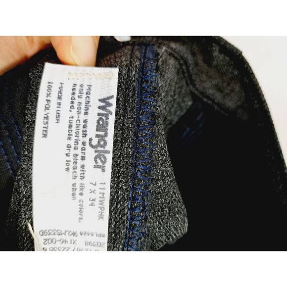 Wrangler Vintage New! Wretro 4 Pocket Bootcut Low Rise Gray Pants 7X34 - Picture 5 of 5
